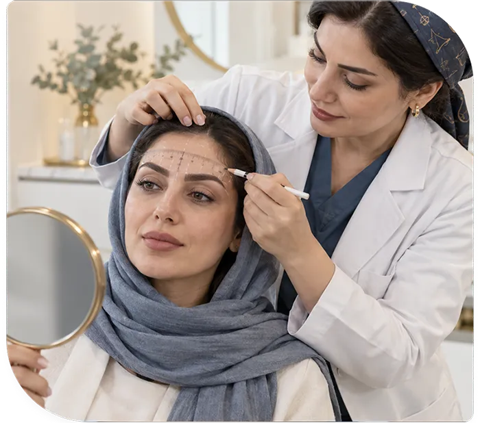 چرا کاشت ابرو در کلینیک ترنم؟